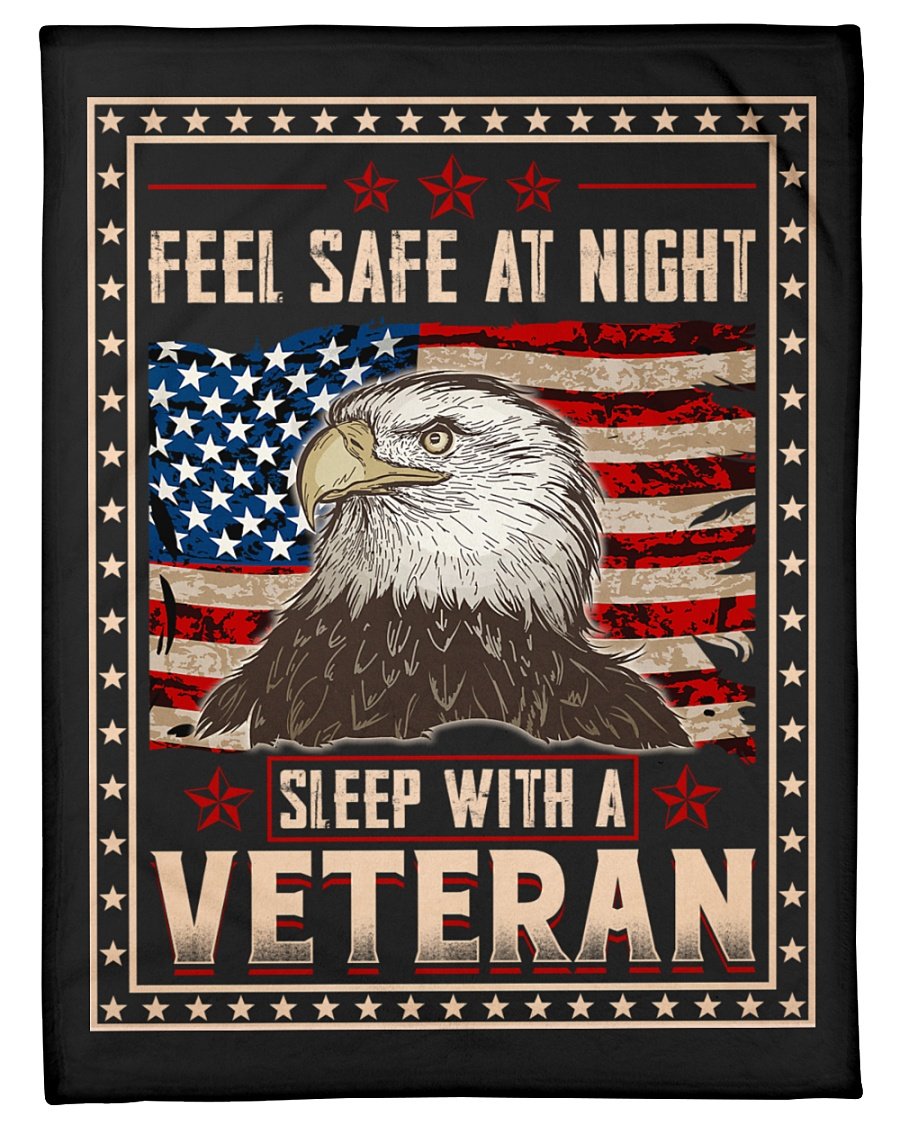 Veteran Gift Ideas, Veteran’S Day Gift, Veteran Fleece Blanket