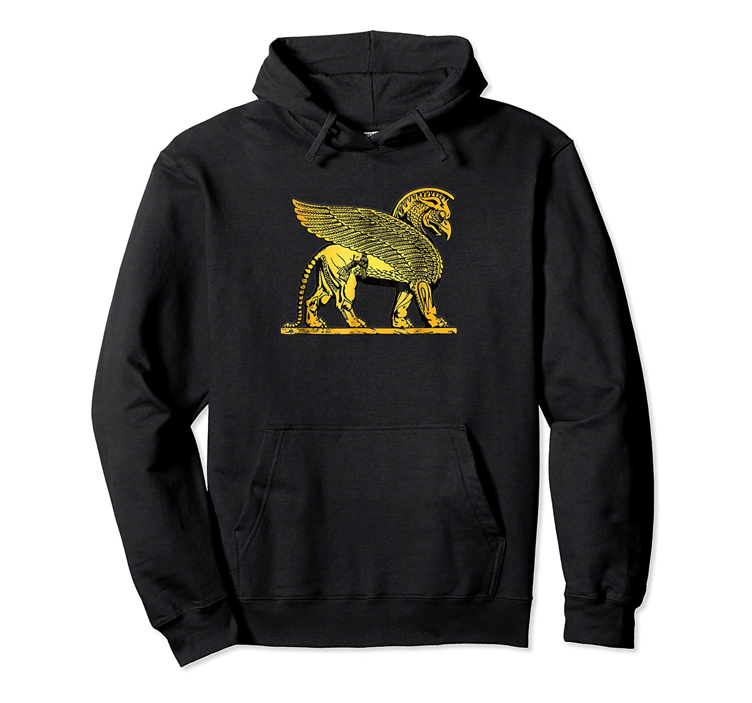 Winged Lion Iranian Farsi Persian Pullover Hoodie, T-Shirt, Sweatshirt