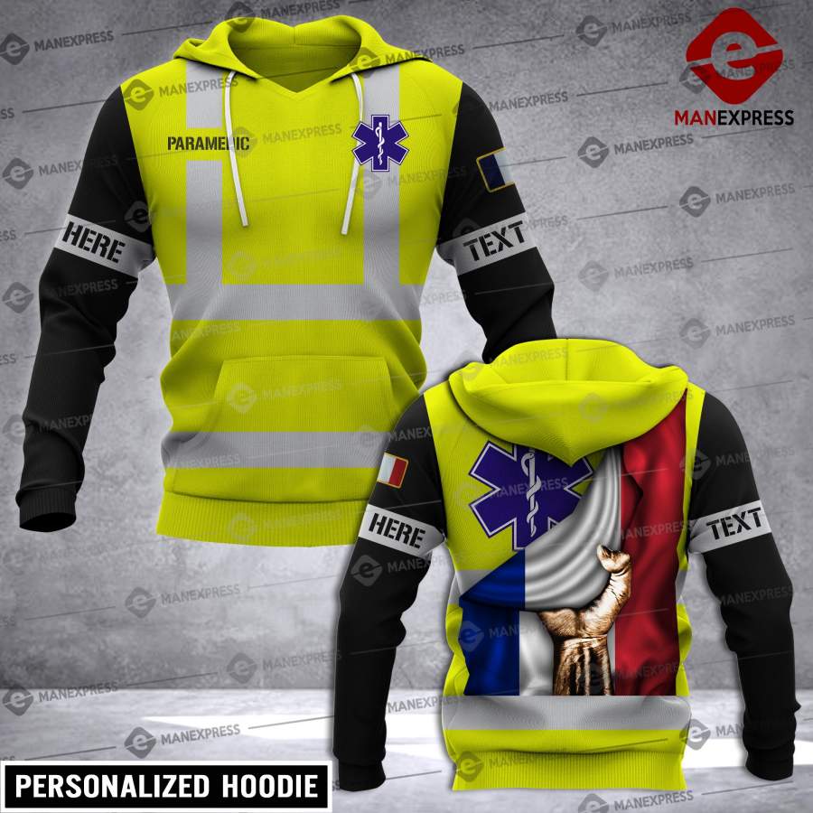 VH CUSTOMIZE FRANCE PARAMEDIC FRENCH 0904 – 3D ALL OVER PRINT