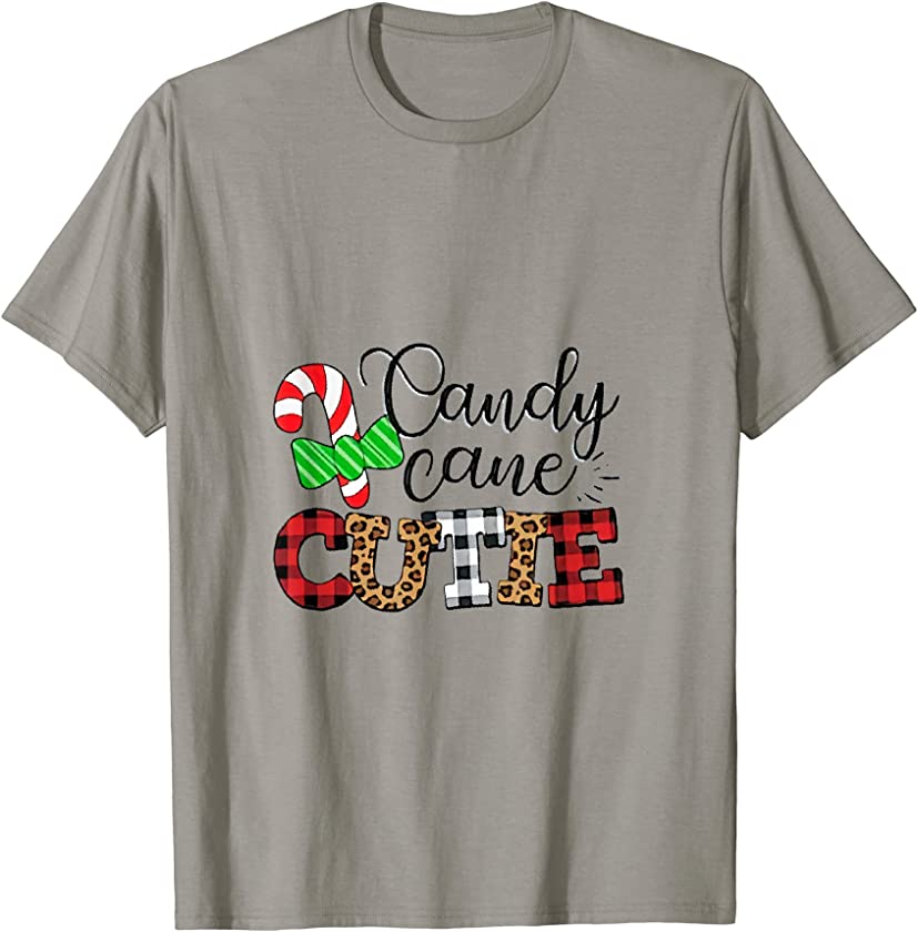 Christmas Candy Cane Crew Squad Family Xmas T-Shirt