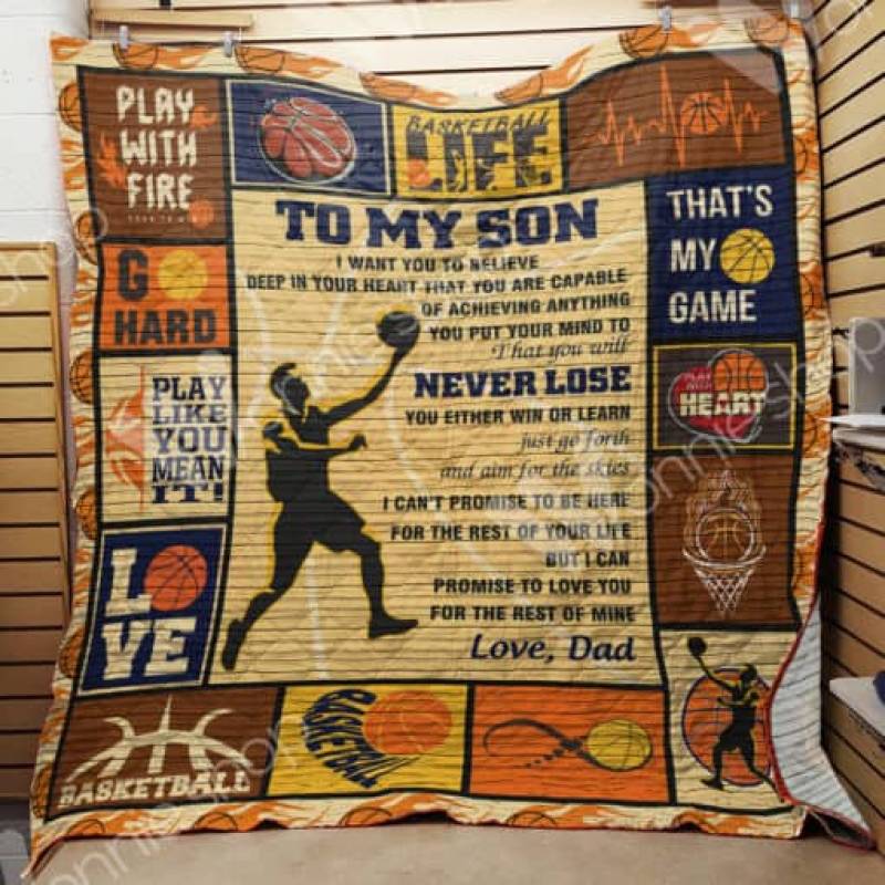 Basketball Dad Blanket MY2101 83O47