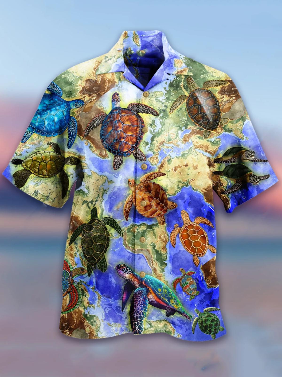 Turtles Hawaii Shirt For Men Women Adult Ha108403