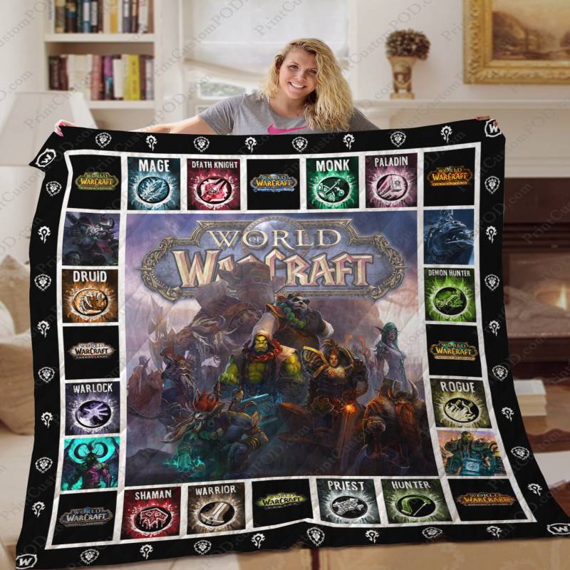 [TA] – War of Warcraft Quilt Blanket