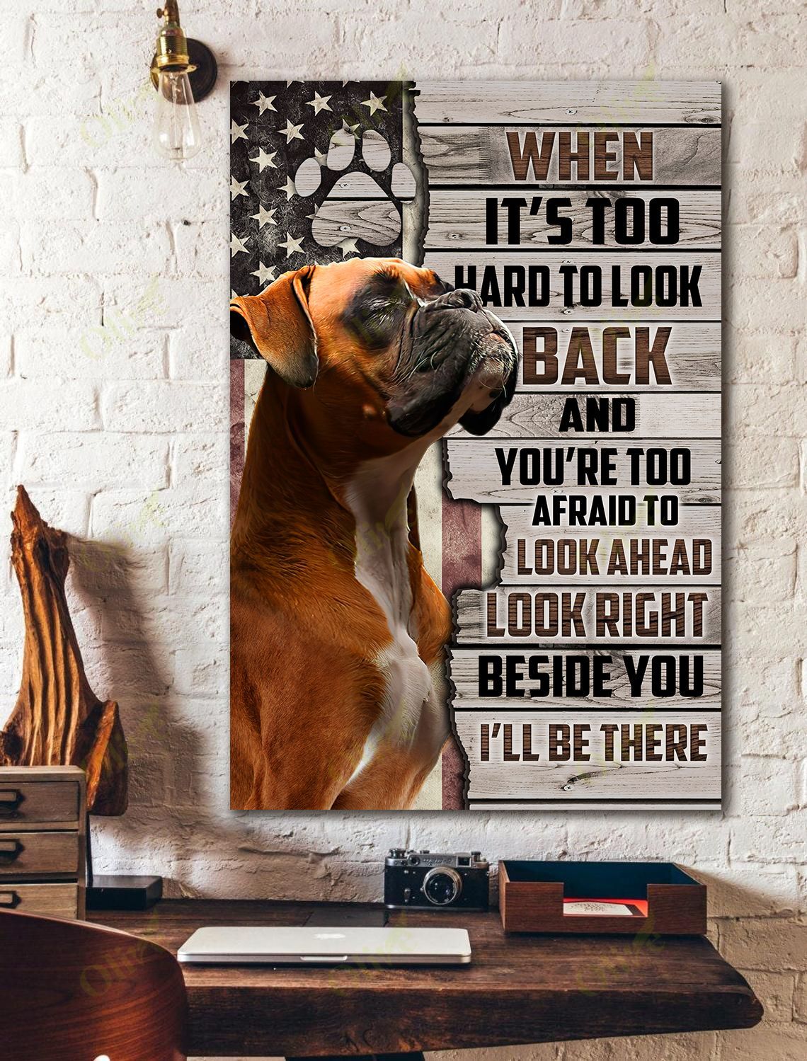 Boxer – I’Ll Be There Canvas Wall Art Home Decor