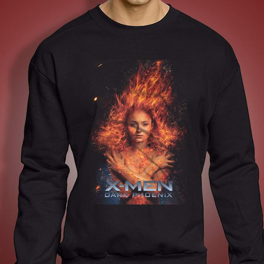 X Men Dark Phoenix Poster Men’S Sweatshirt