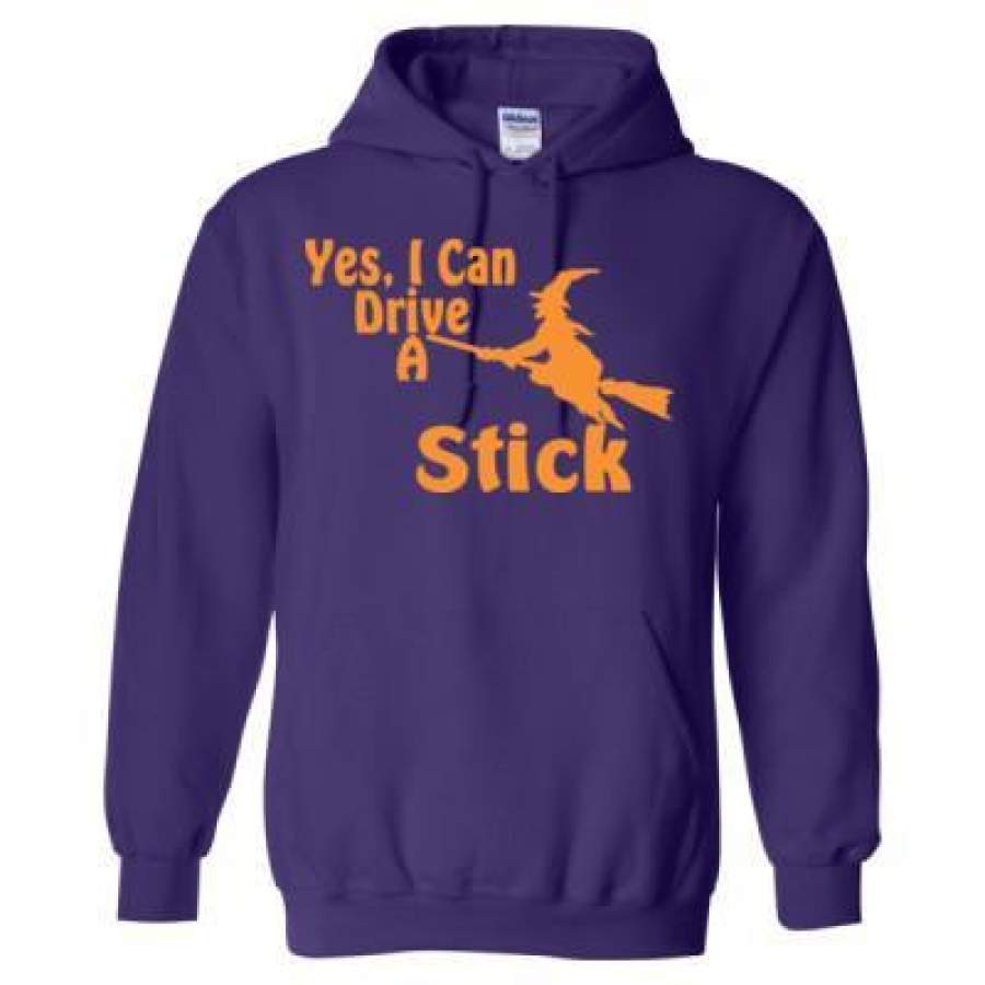 AGR Halloween Yes I Can Drive A Stick – Heavy Blend™ Hooded Sweatshirt