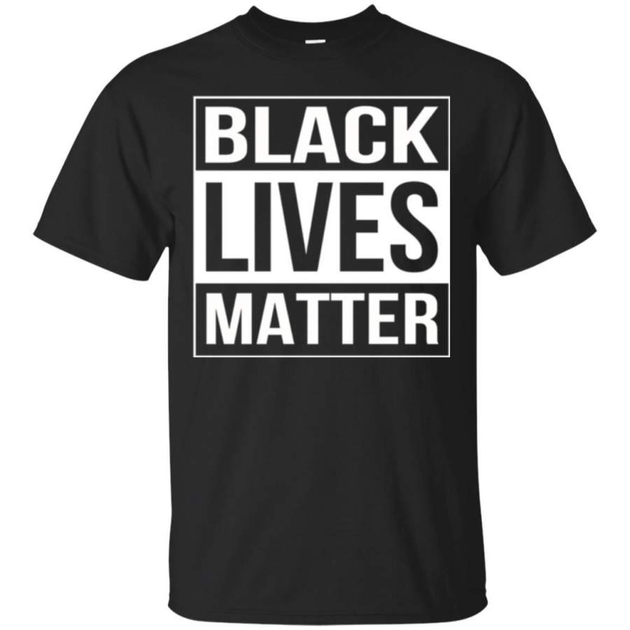 Political Protest T-shirt Black Lives Matter