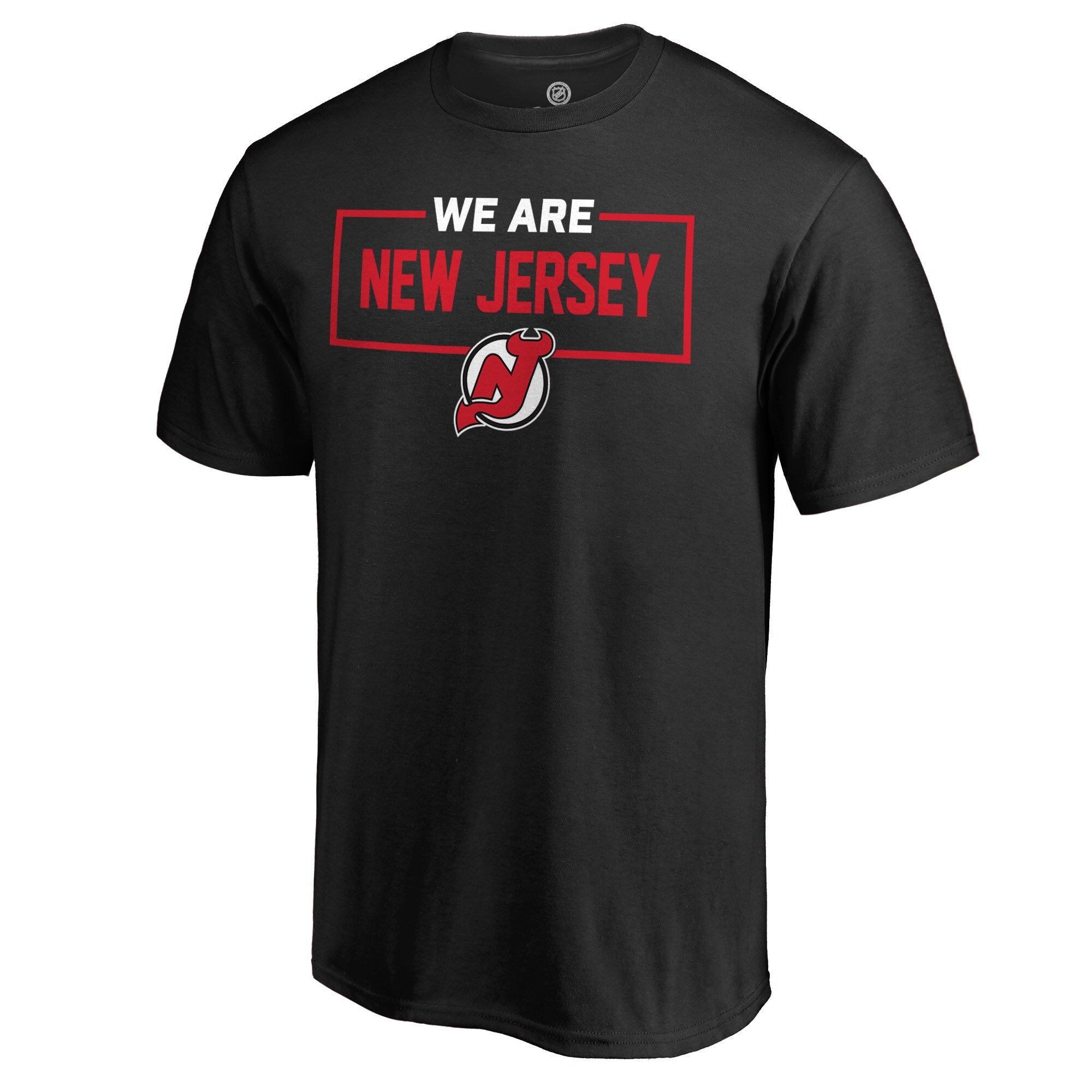 Men’S Fanatics Branded Black New Jersey Devils Iconic Collection We Are T-Shirt