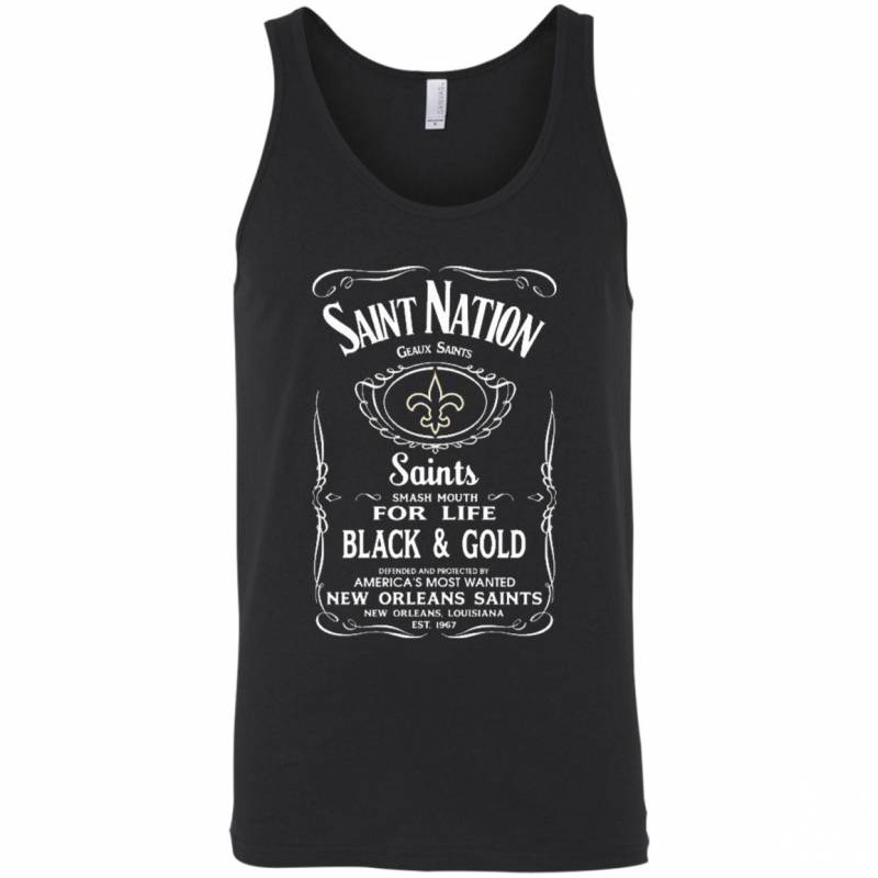 SAINT NATION GEAUX SAINTS FOOTBALL NEW ORLEANS SAINTS SLOGAN SHIRTS