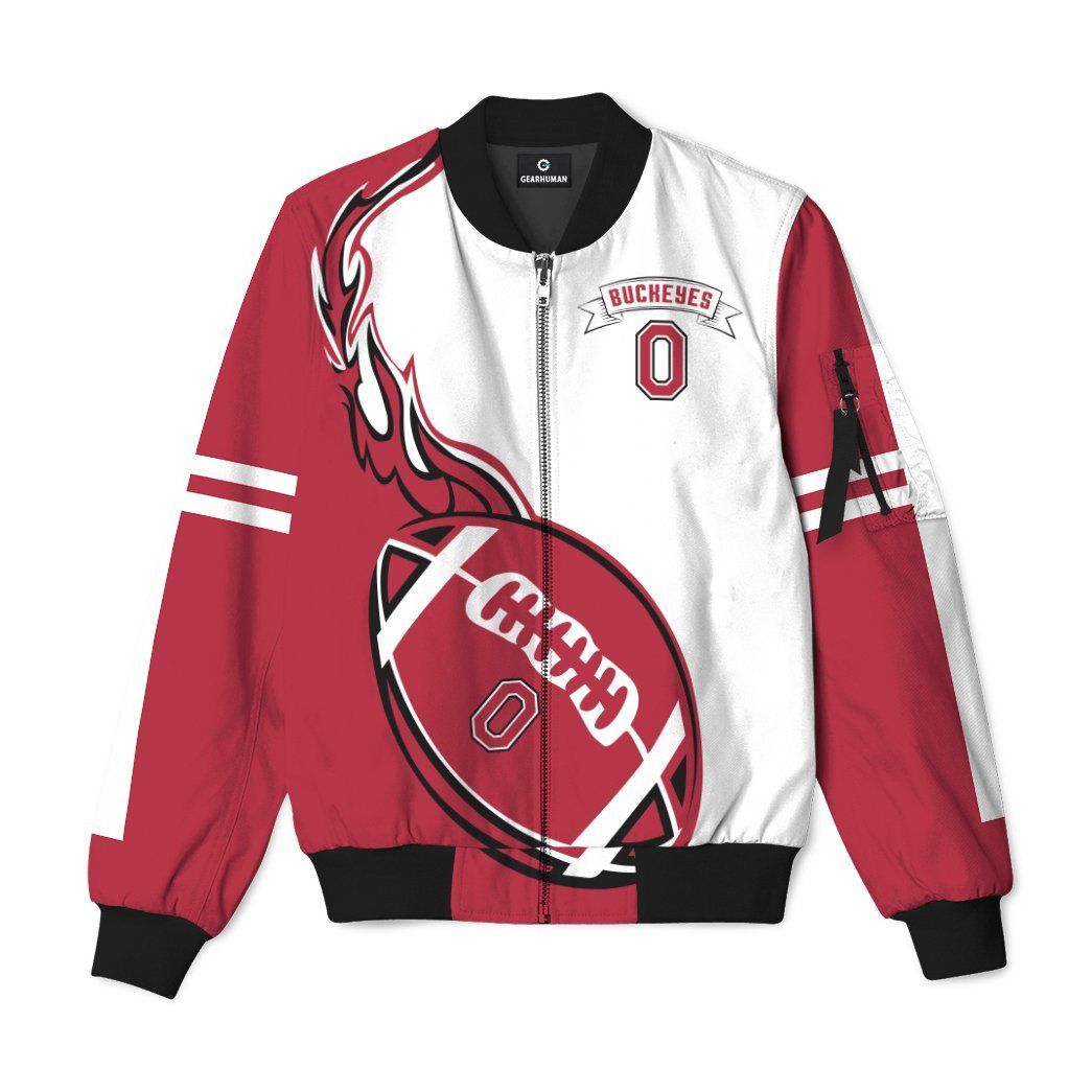 Casespring 3D Ohio State Buckeyes Custom Bomber