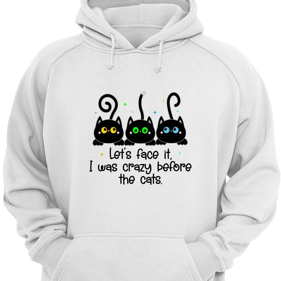 Let Face It, I Was Crazy Before The Cats Hoodie, Gift For Cat Lovers