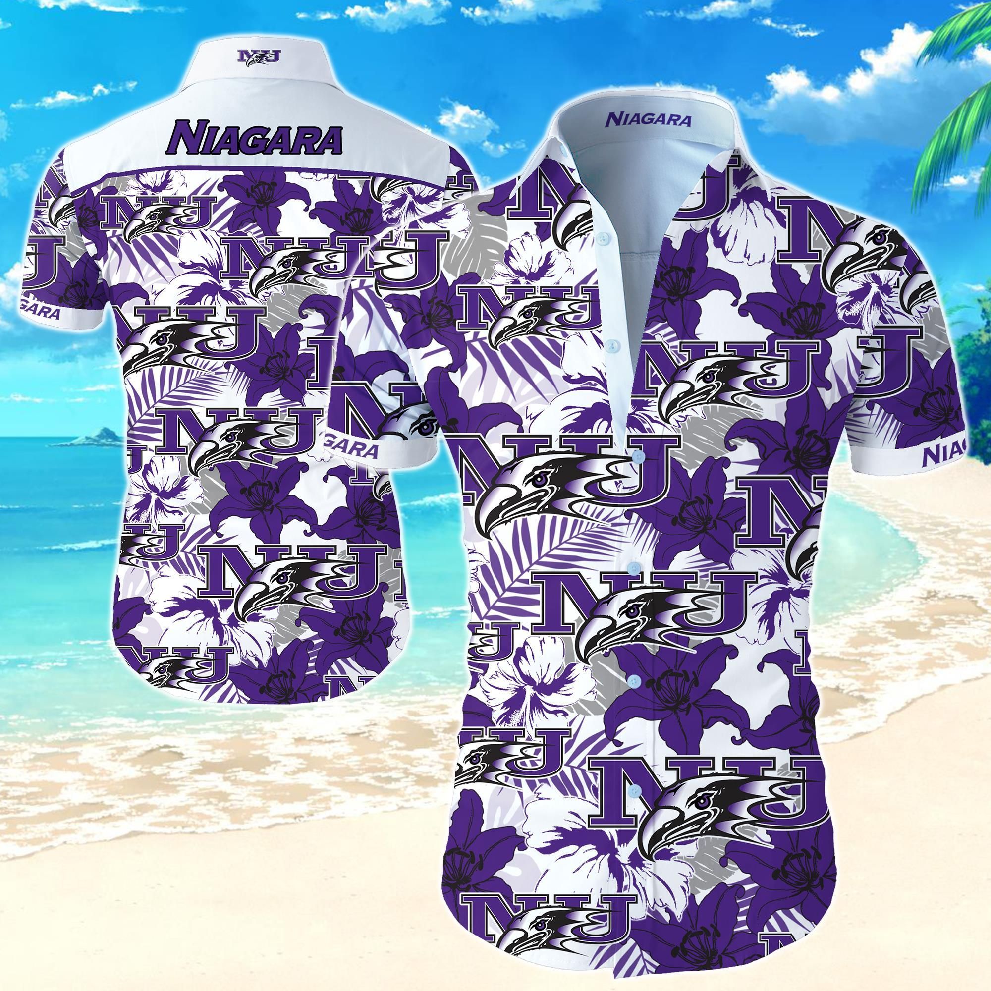 Niagara Purple Eagles Hawaii Shirt Ha49861