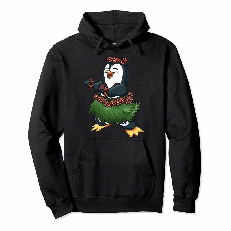 Cute Hawaiian Hula Penguin Penguin Day Luau Girls Women Gift Pullover Hoodie, T Shirt, Sweatshirt