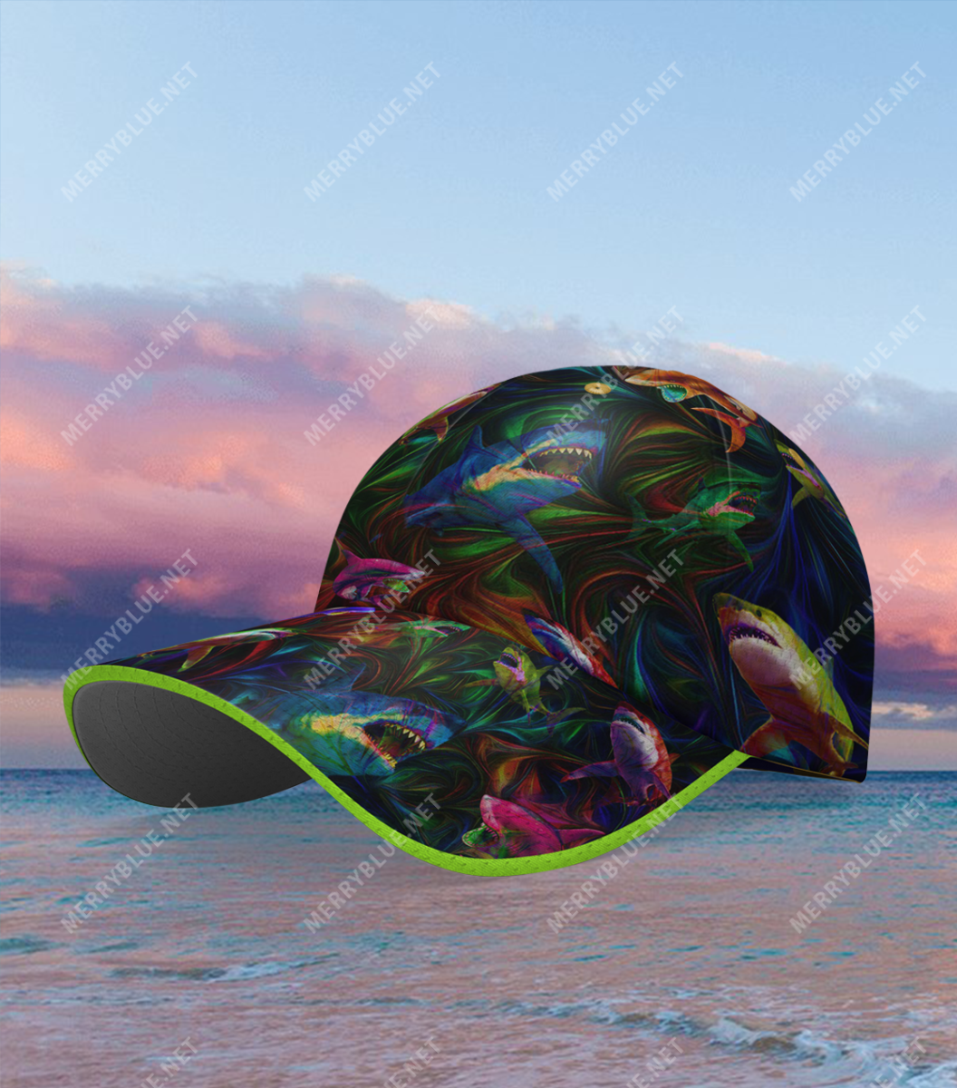 Amazing Shark Hawaii Cap Ha34416