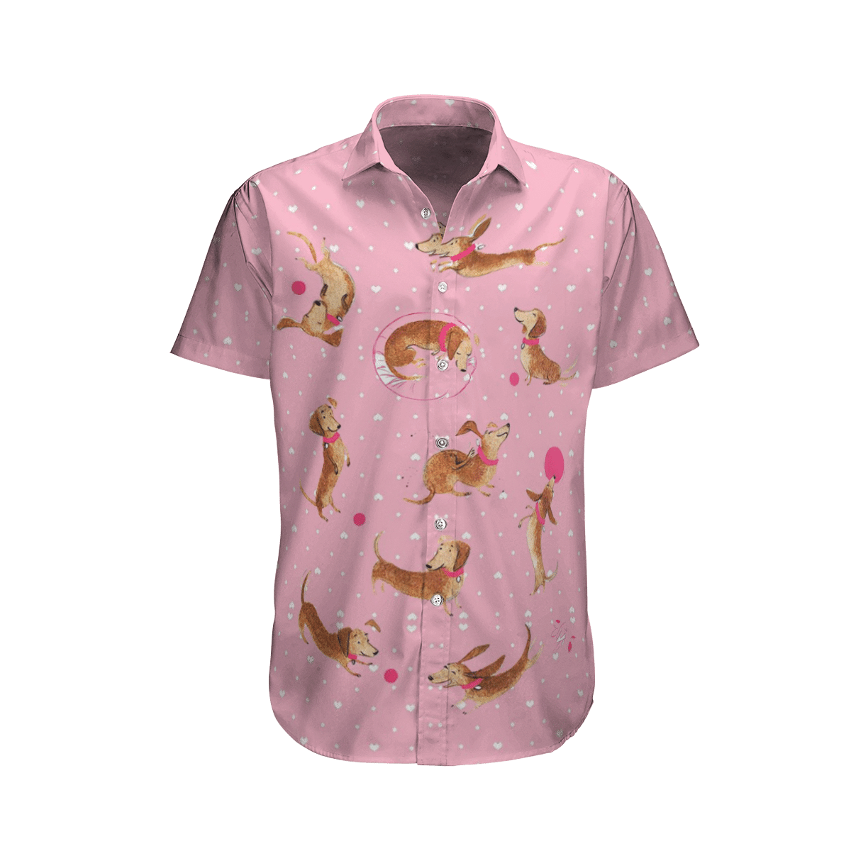 Dachshund Hawaii Shirt Ha11768