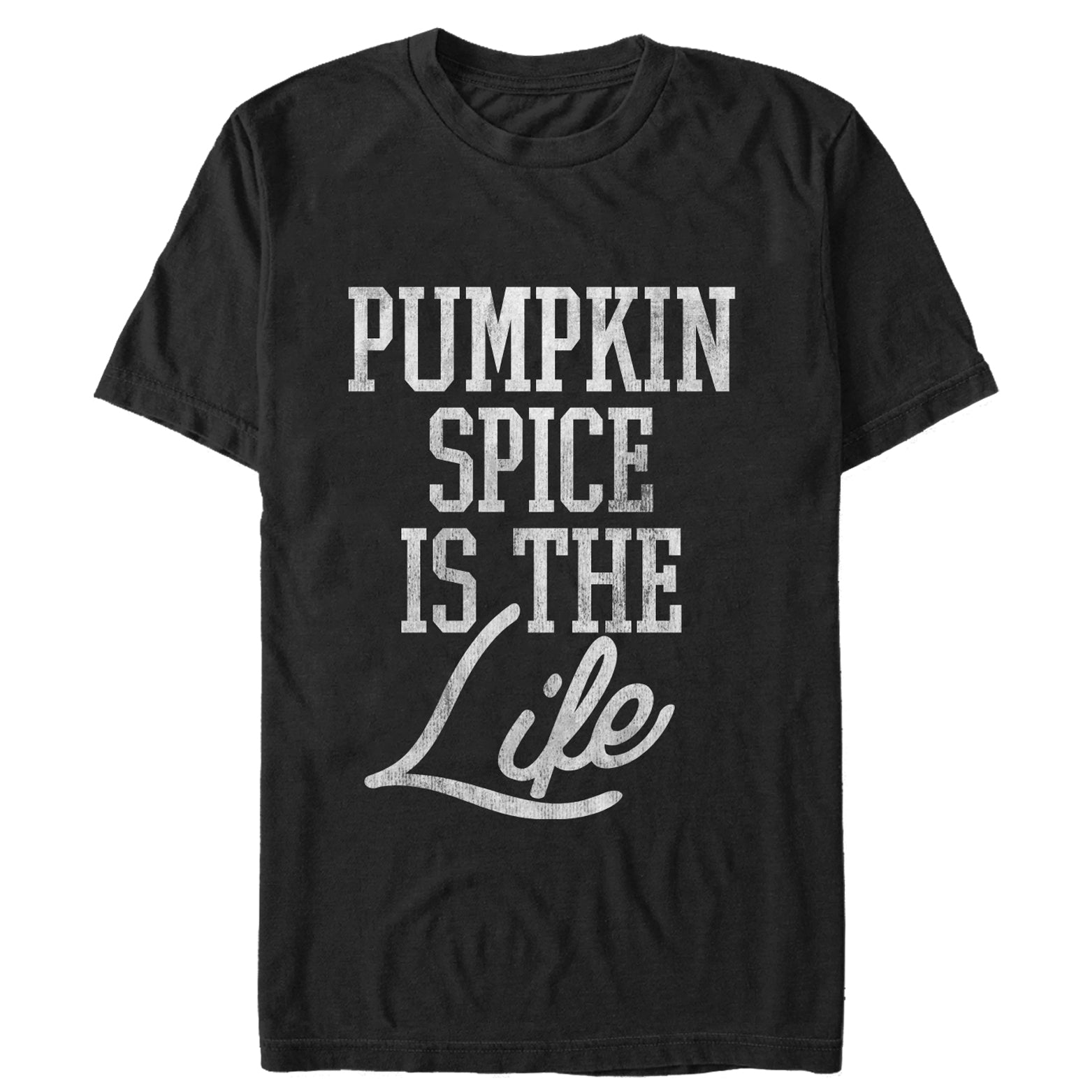 Chin Up Women’S Pumpkin Spice Is The Life  Boyfriend Tee