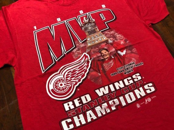 Vintage 90S Detroit Red Wings Shirt