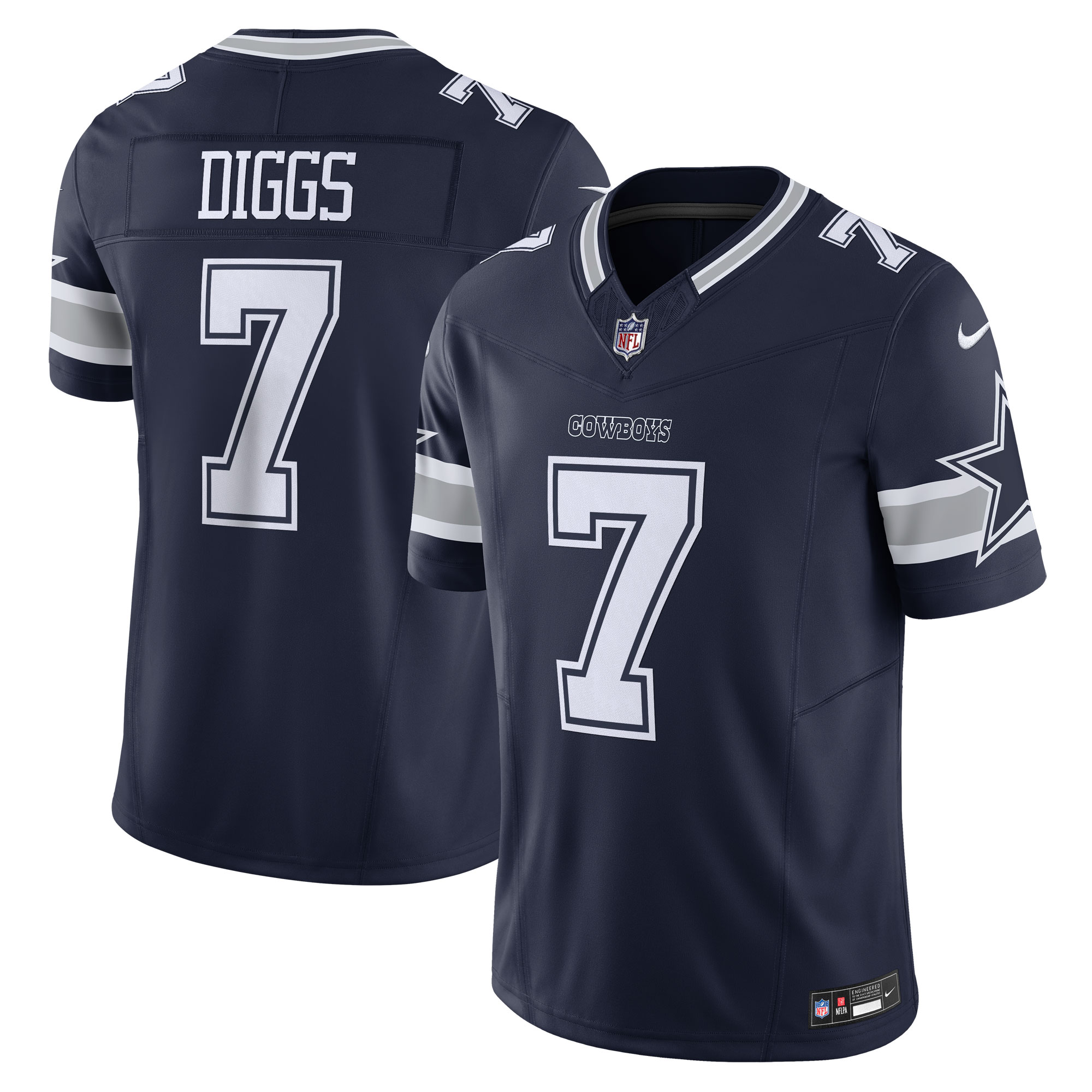 Trevon Diggs Dallas Cowboys Vapor F.U.S.E. Limited Jersey – Navy