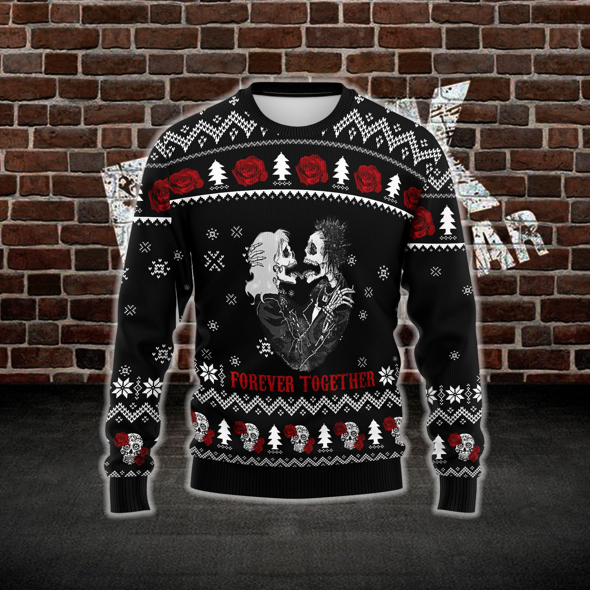 [Ugly Sweater] Kiss Of Death Aak374