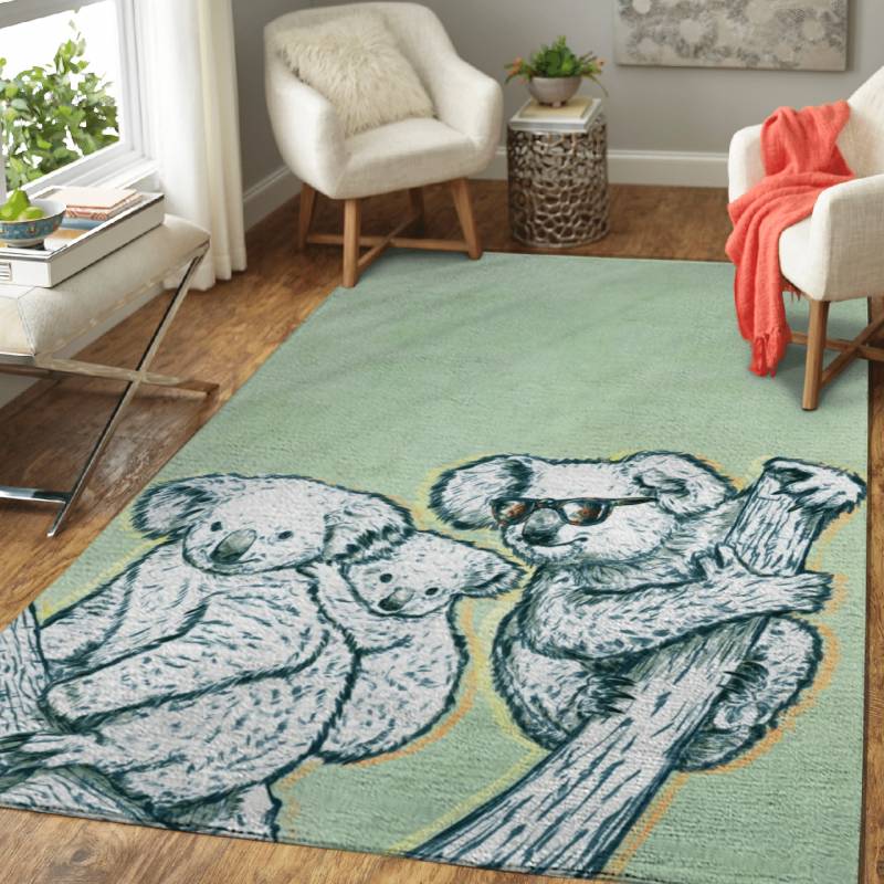 Rocking Koalas – Rocking Animals Area Rug Carpet