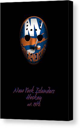 New York Islanders Established Joe Hamilton Canvas Print