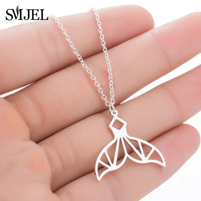 Cute Bunny Rabbit Necklaces for Women Girl Stainless Steel Heart Animal Necklace Jewelry Birthday Gifts Child Collier female alx