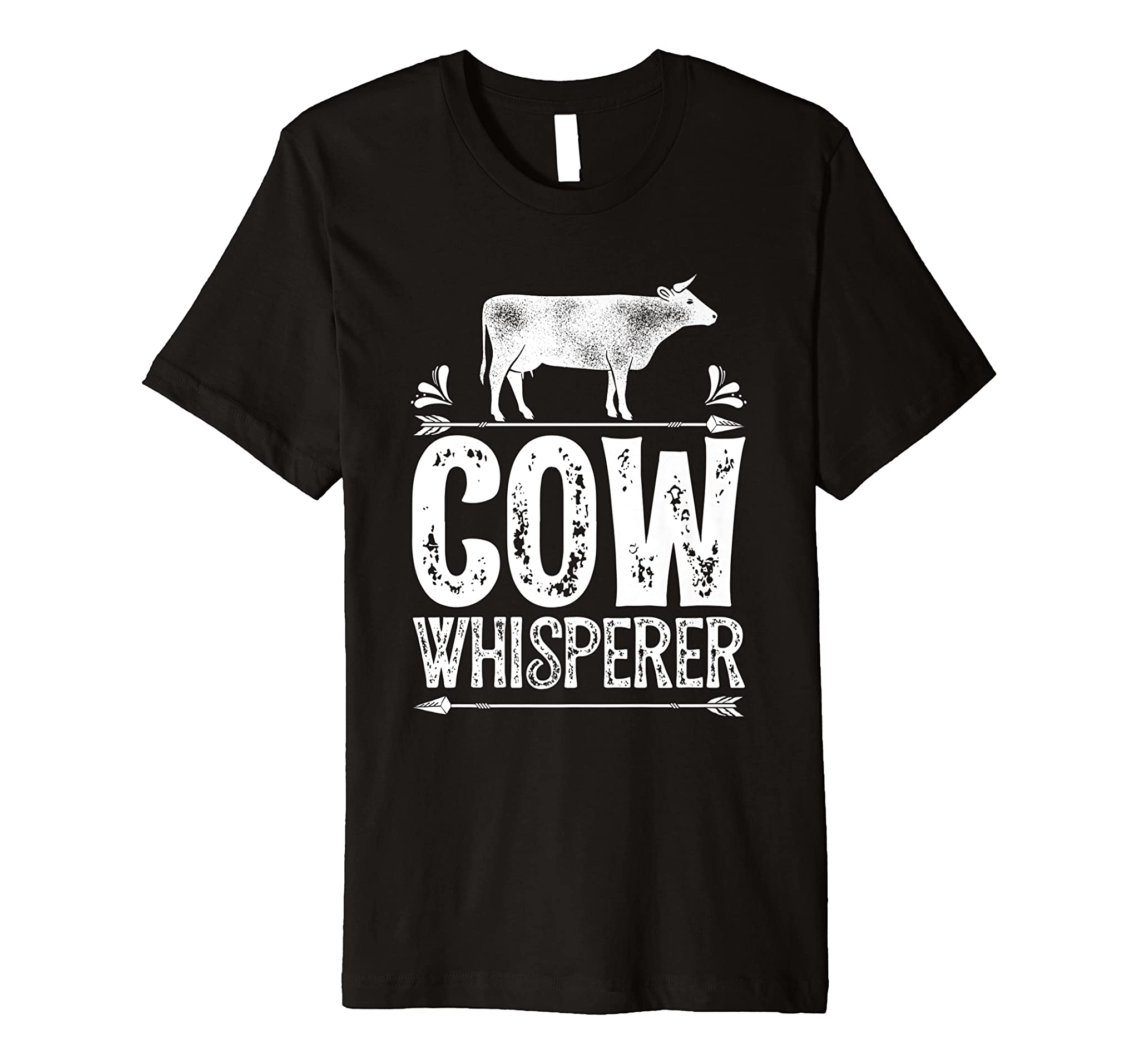 Cow Whisperer T Shirt Funny Cows Farm Poultry Farmer Gifts