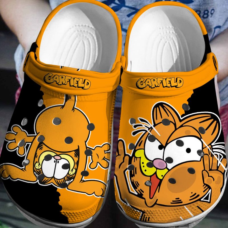 Garfield Crocs Crocband Clogs Comfortable Shoes for men women kids