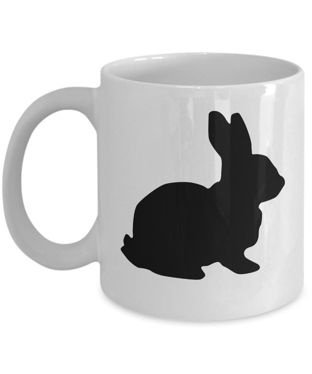 Rabbit White Mug -rabbit Dad