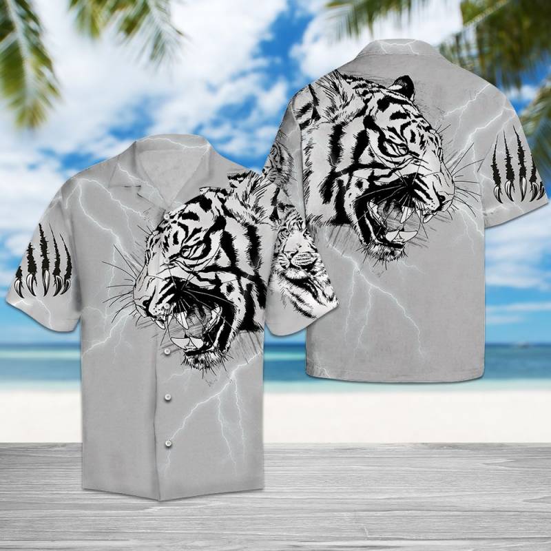 Awesome Tiger G5811- Hawaiian Shirt