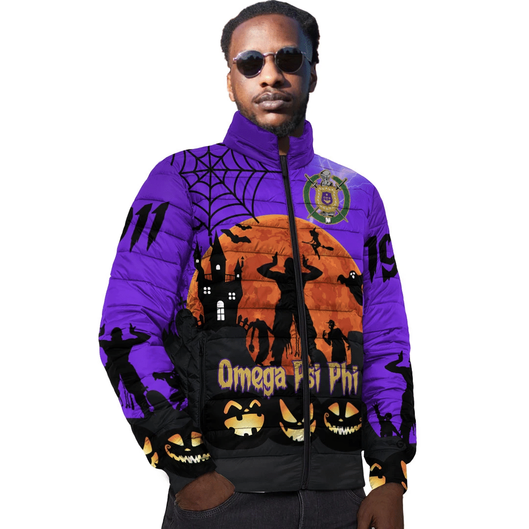 Getteestore Jackets – Omega Psi Phi Halloween Padded Jackets A31