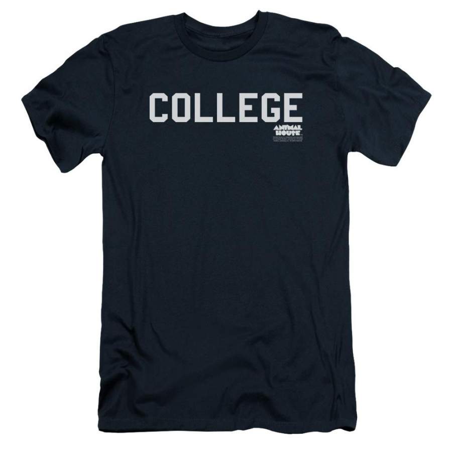 Animal House College Men’s Slim Fit T-Shirt