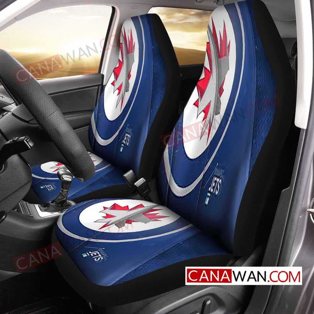 Winnipeg Jets Style134 3D Customized Personalized Car Seat Cover