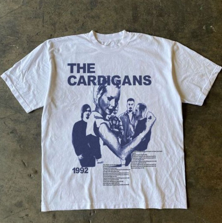 The Cardigans Band Tee   90s Music T Shirt