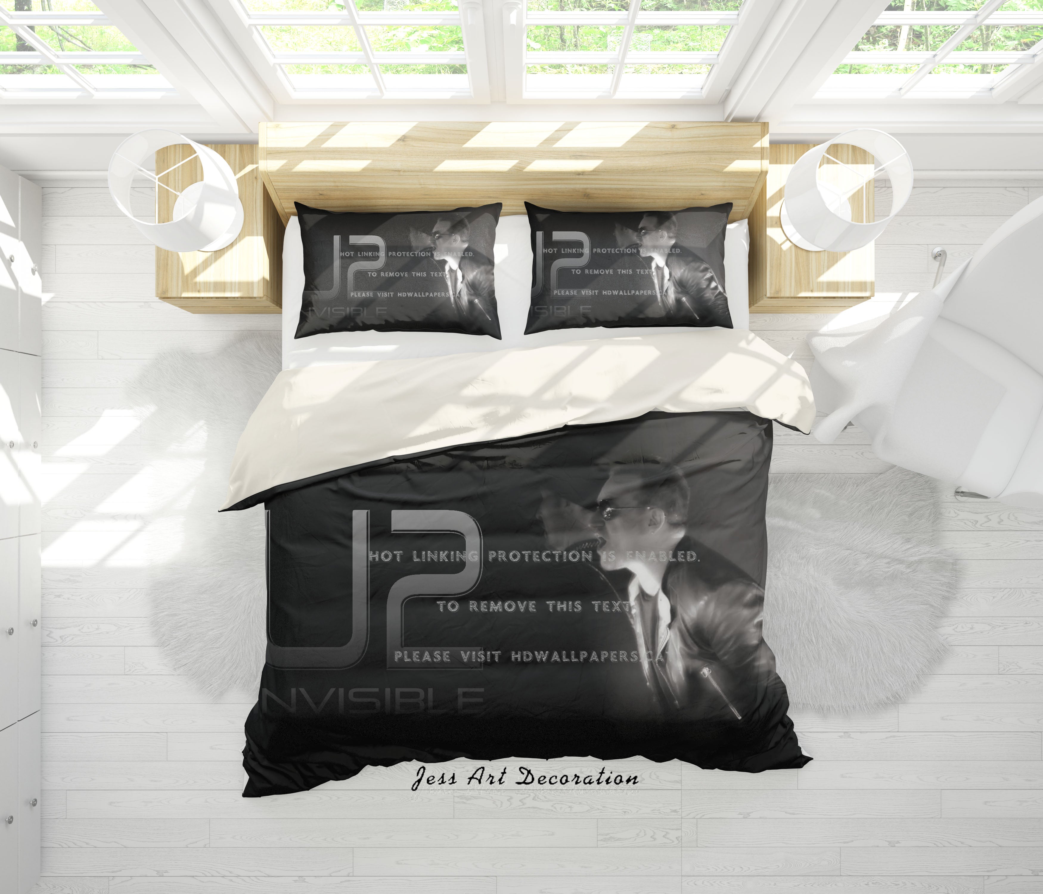 3D Music Band U2 Quilt Cover Set Bedding Set Pillowcases 11