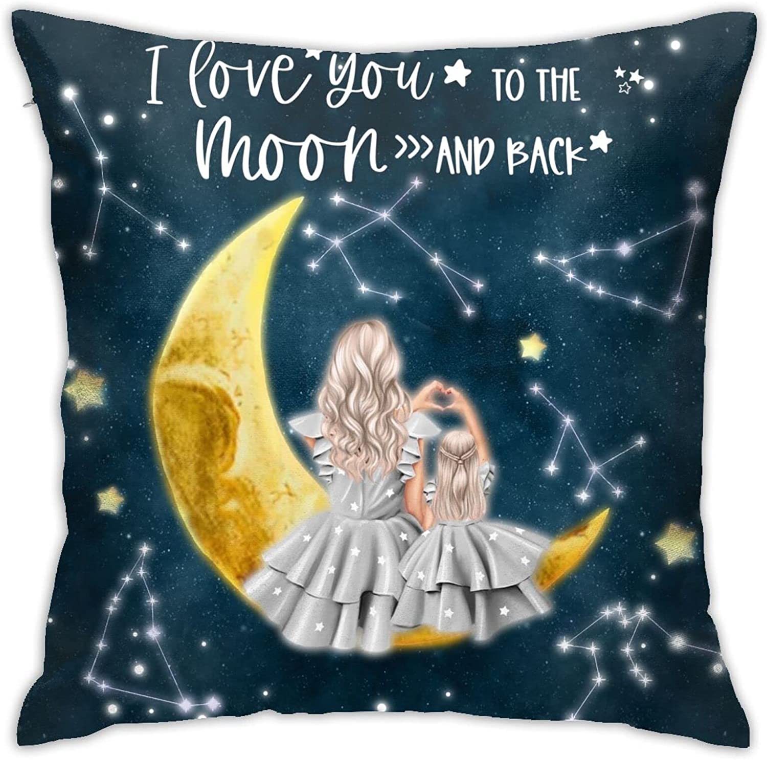 To My Daughter Gifts Pillow, Daughter Gift From Mom Throw Pillowcase Couch Pillow – Christmas,Birthday,Wedding Gift For Daughters From Mother