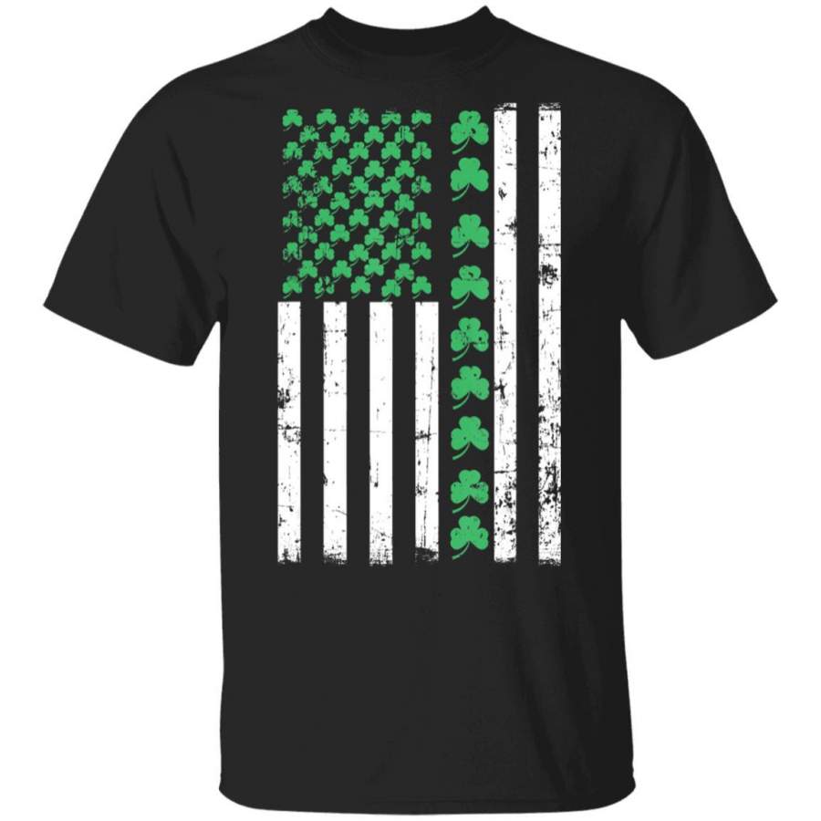 American Flag St Patricks Day Vintage Irish Lucky T Shirt Saint Paddys Patricks Tshirt Lucky Shirts Drink Green Beer Irish Gifts Funny Tee