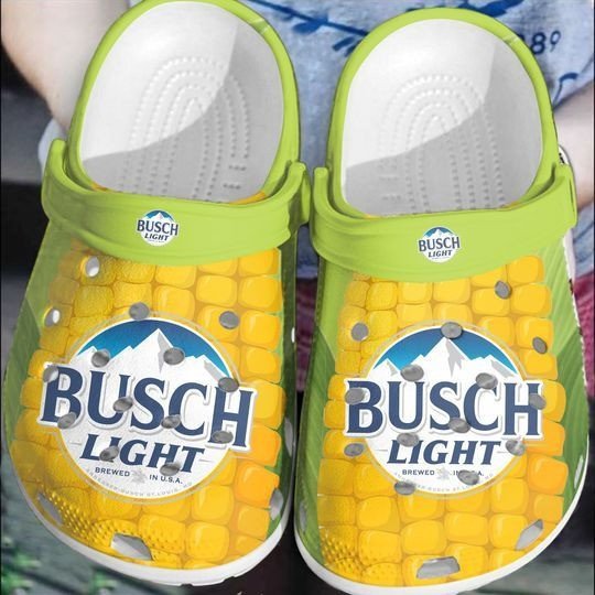 Busch Light Beer Drink Comfortable For Mens And Womens Classic Water Rubber Clogs Clogband Clogs Comfy Footwear