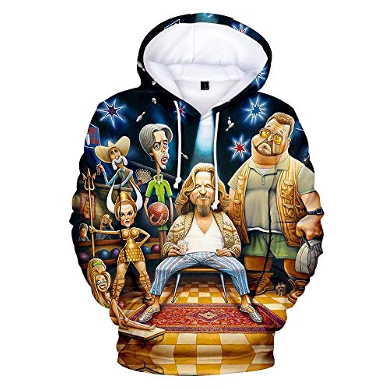 The Big Lebowski Hoodies – The Dude Unisex Hooded Jacket Coat Pullover