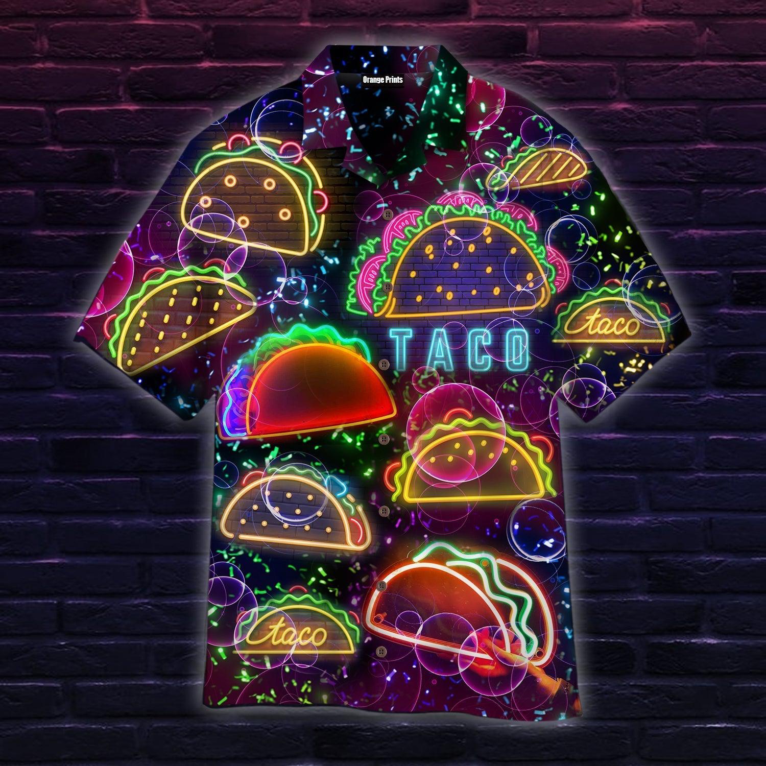 Cinco De Mayo Neon Tacos Hawaii Shirt For Men And Women Ha16036