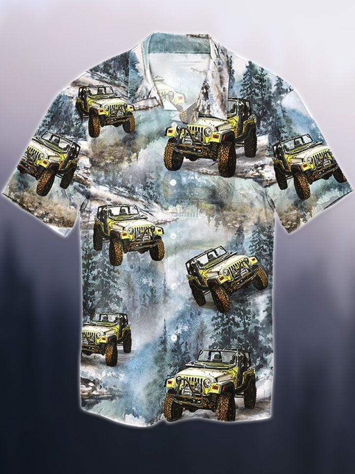 Jeep In The Forest Hawaii Shirt Unisex Adult Ha26912