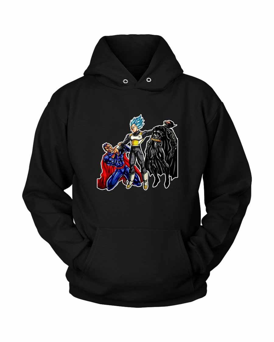 Vegeta Beat Batman Unisex Hoodie