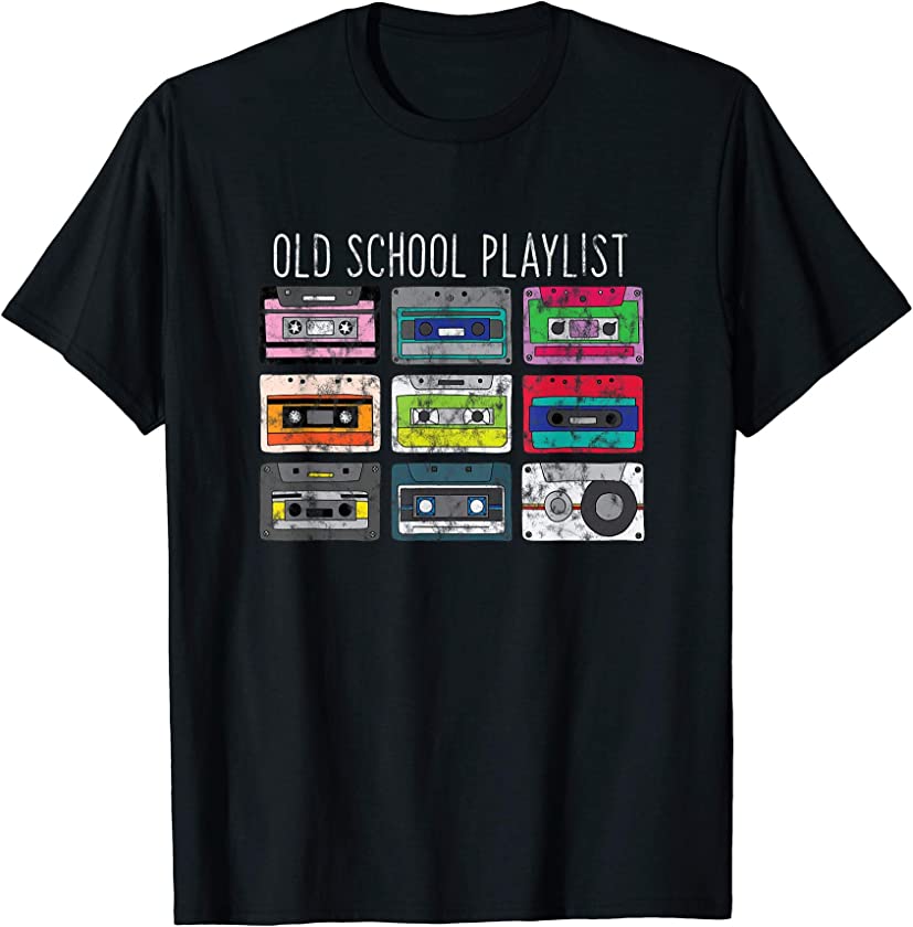 Vintage Retro Music Cassette Tapes Mixtape 80s and 90s T-Shirt