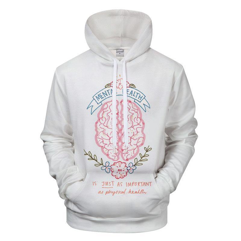 Mental Health It’S Important 3D Sweatshirt, Hoodie, Pullover