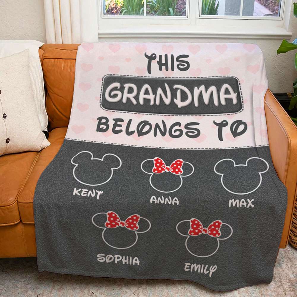 Grandma 011Qhqn290323 Personalized Blanket Corethermax