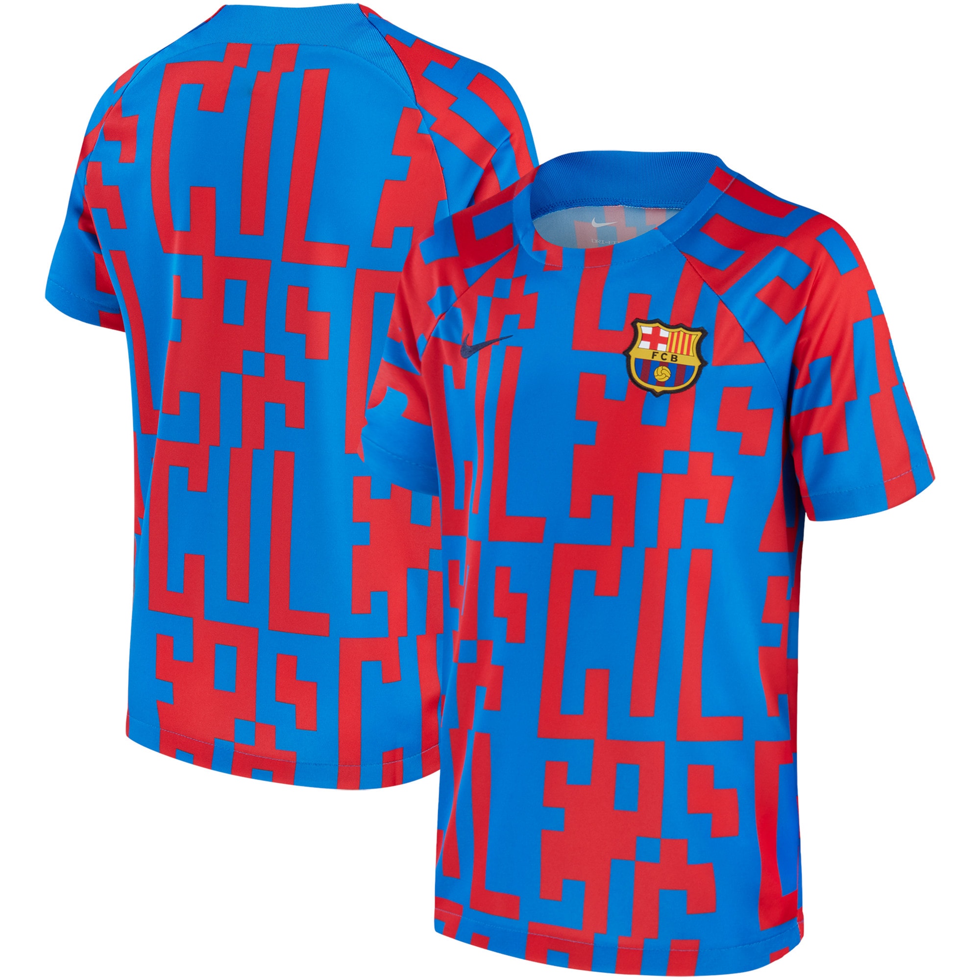 Barcelona 2022/23 Pre-Match Top – Blue