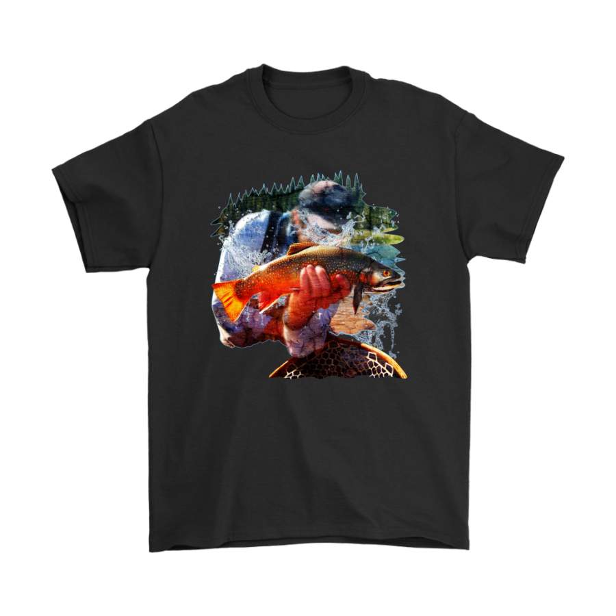 River Trout T-Shirt – Animal Face T-Shirt