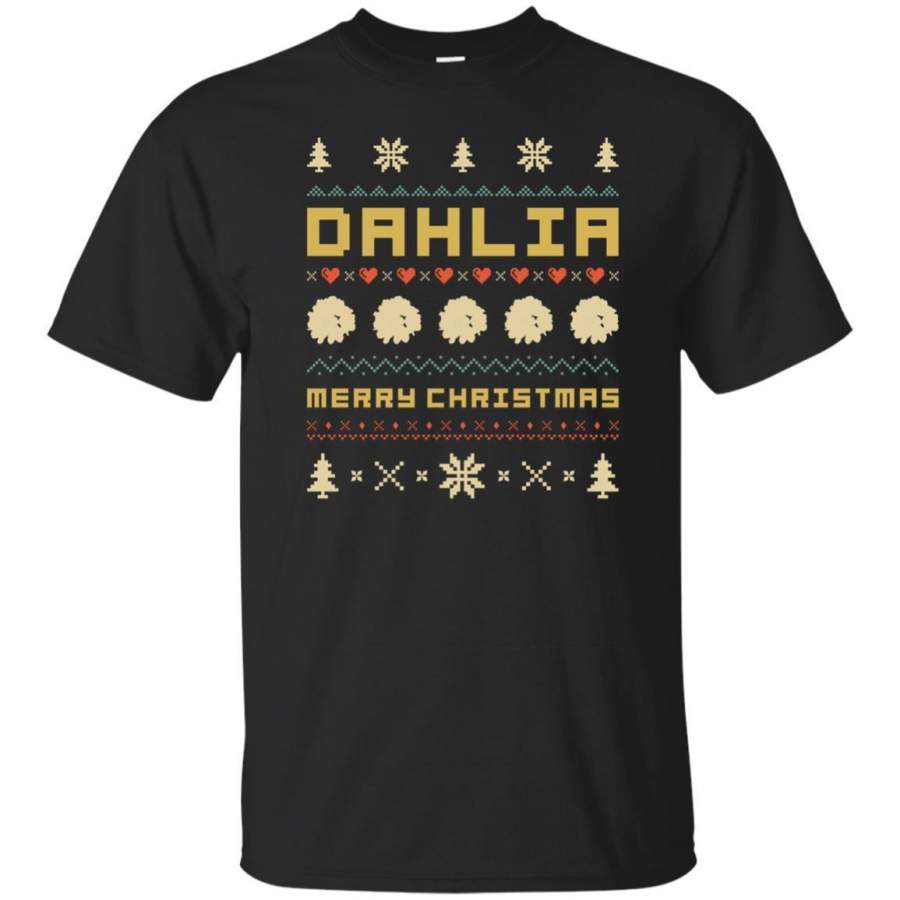 AGR Dahlia Ugly Christmas Sweater T-shirt Vintage Retro Style