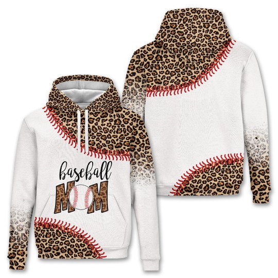 Baseball Mom Leopard 3D All Over Print | For Men & Women | Adult | Hp1104