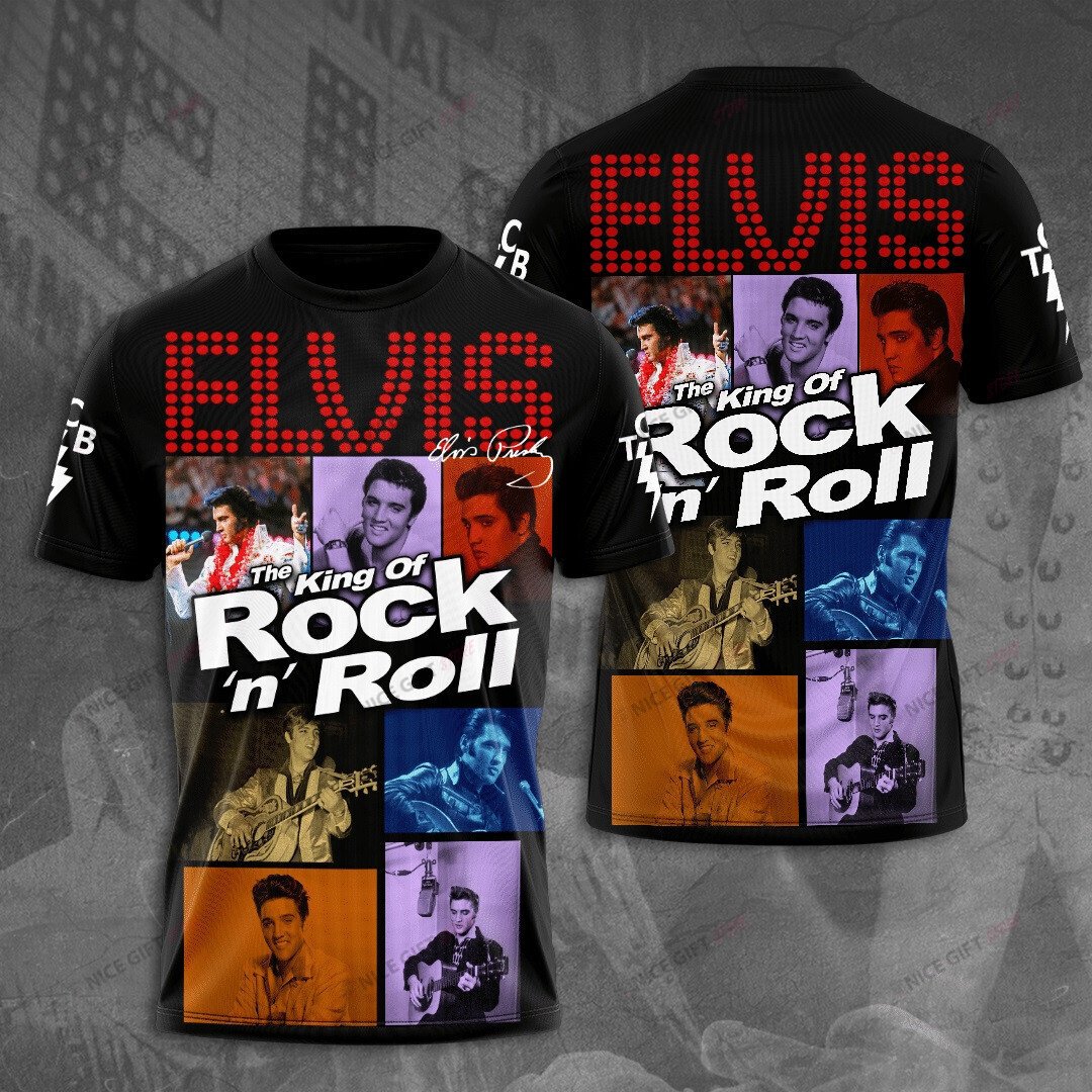 Elvis Presley 3D T-Shirt 3Ts-U5G9